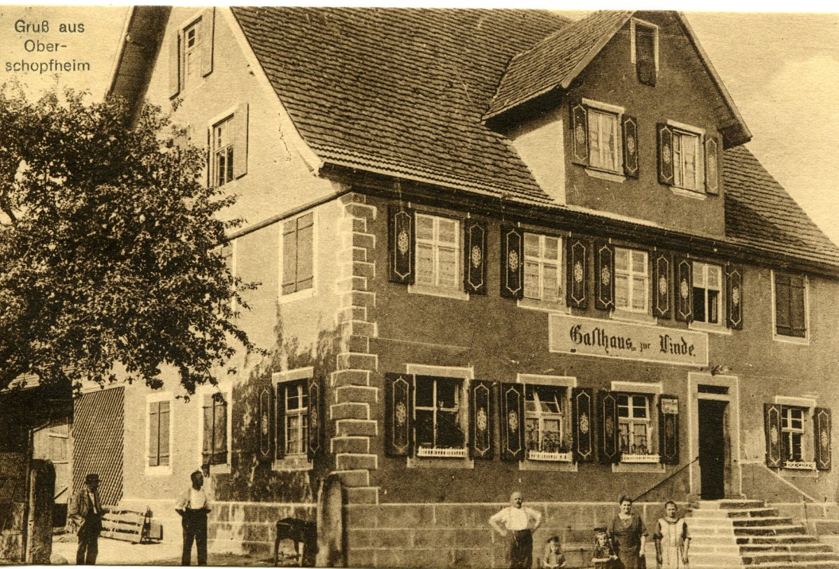 Alte Postkarten von Oberschopfheim