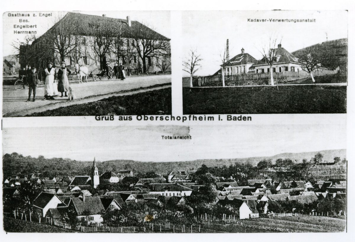 Alte Postkarten von Oberschopfheim