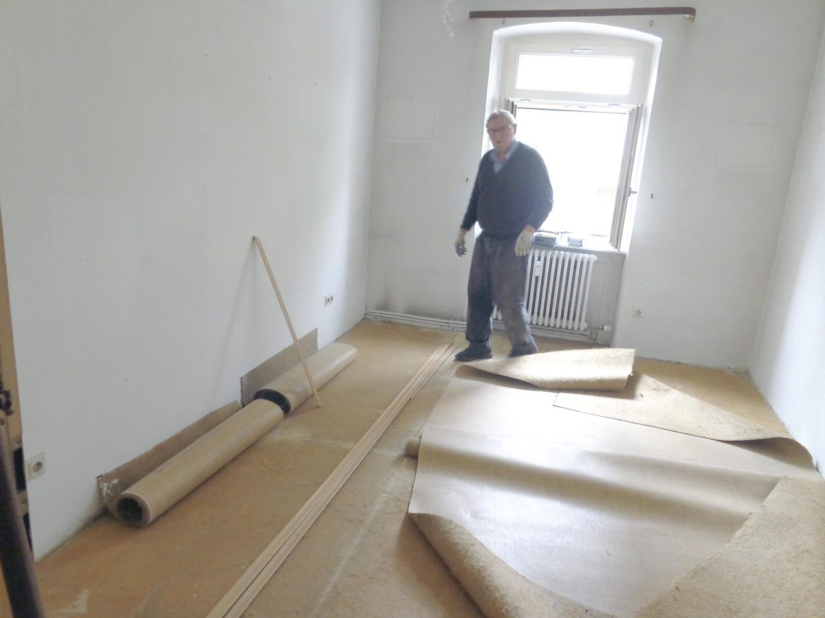 Umbau der Vereinsräume