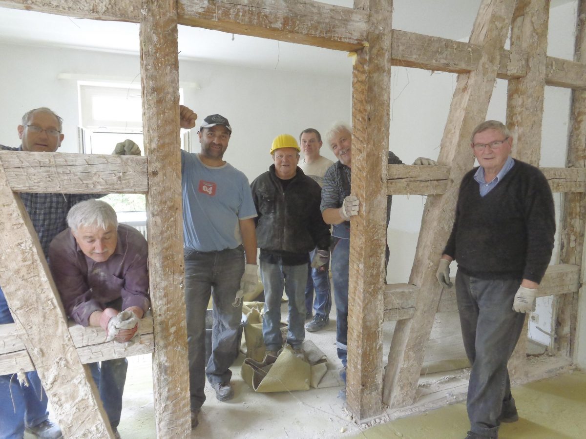 Umbau der Vereinsräume