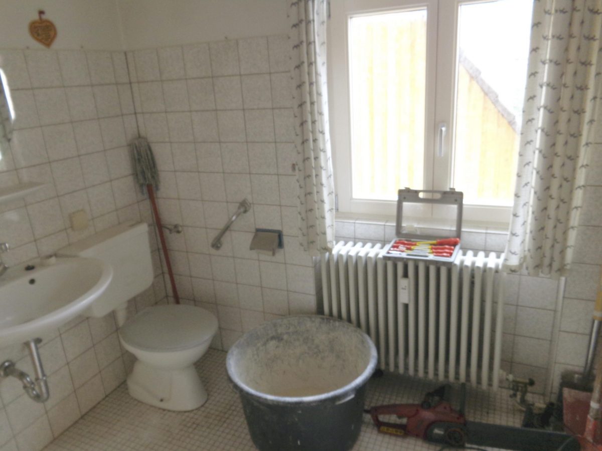 Umbau der Vereinsräume