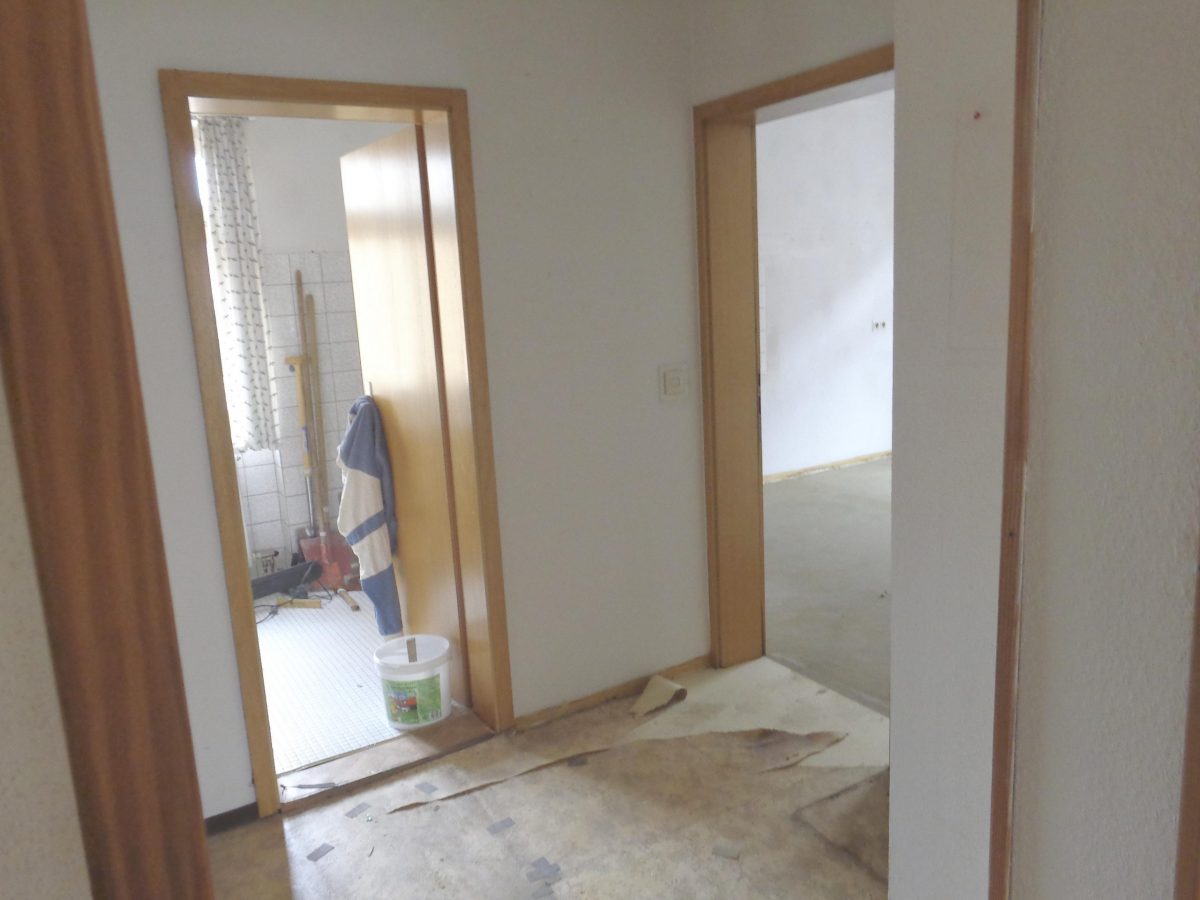 Umbau der Vereinsräume