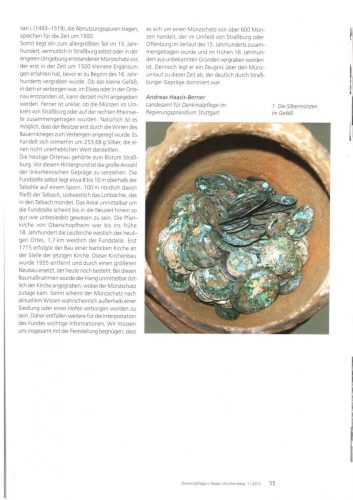 Münzfund in Oberschopfheim