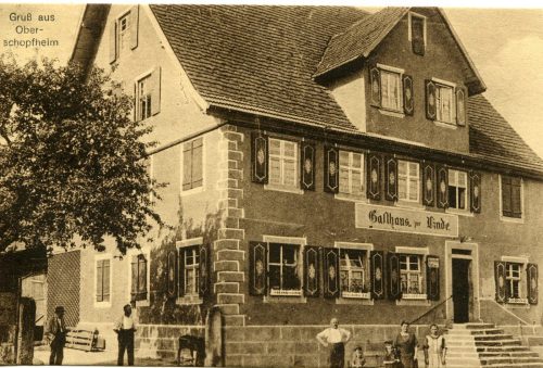 Alte Postkarten von Oberschopfheim