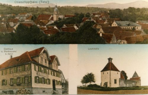 Alte Postkarten von Oberschopfheim