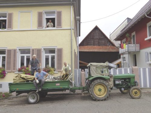 Umbau der Vereinsräume